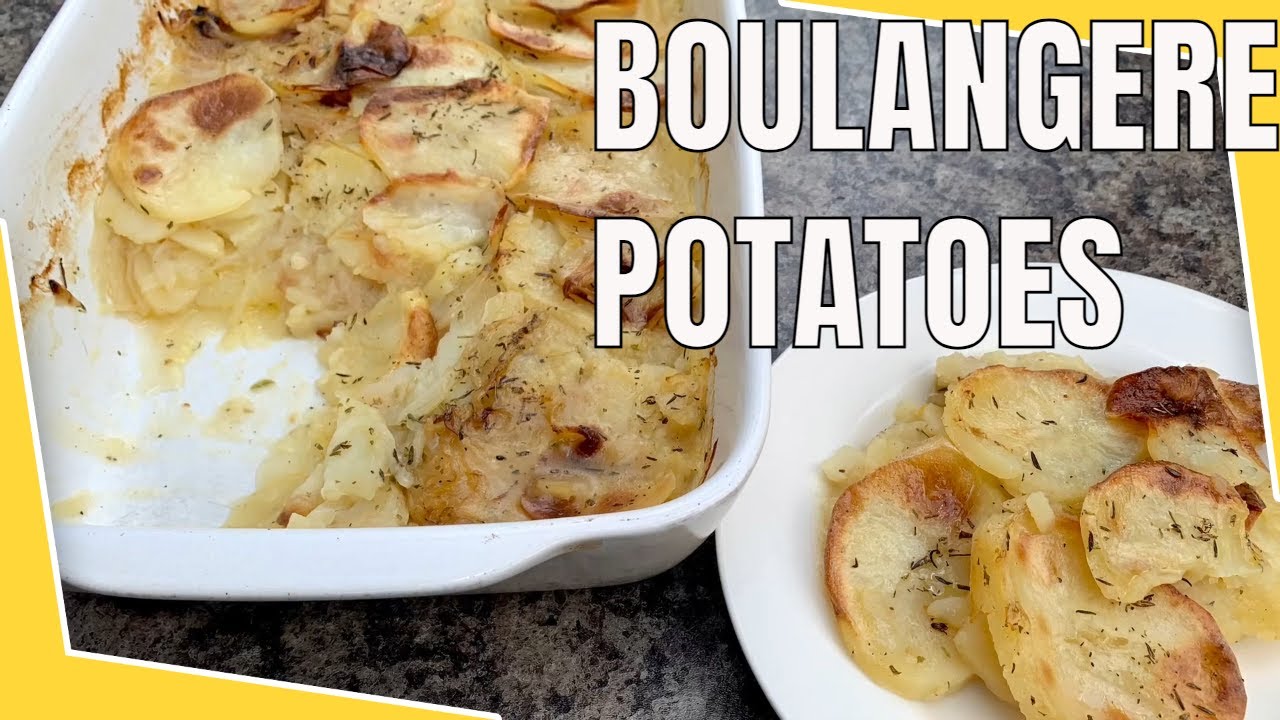 Boulangere potato recipe/ how to make boulangere potatoes/ potato recipes/ easy potato recipes