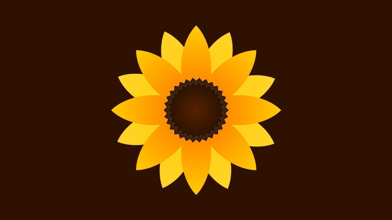 How To Make A Sunflower In Inkscape
