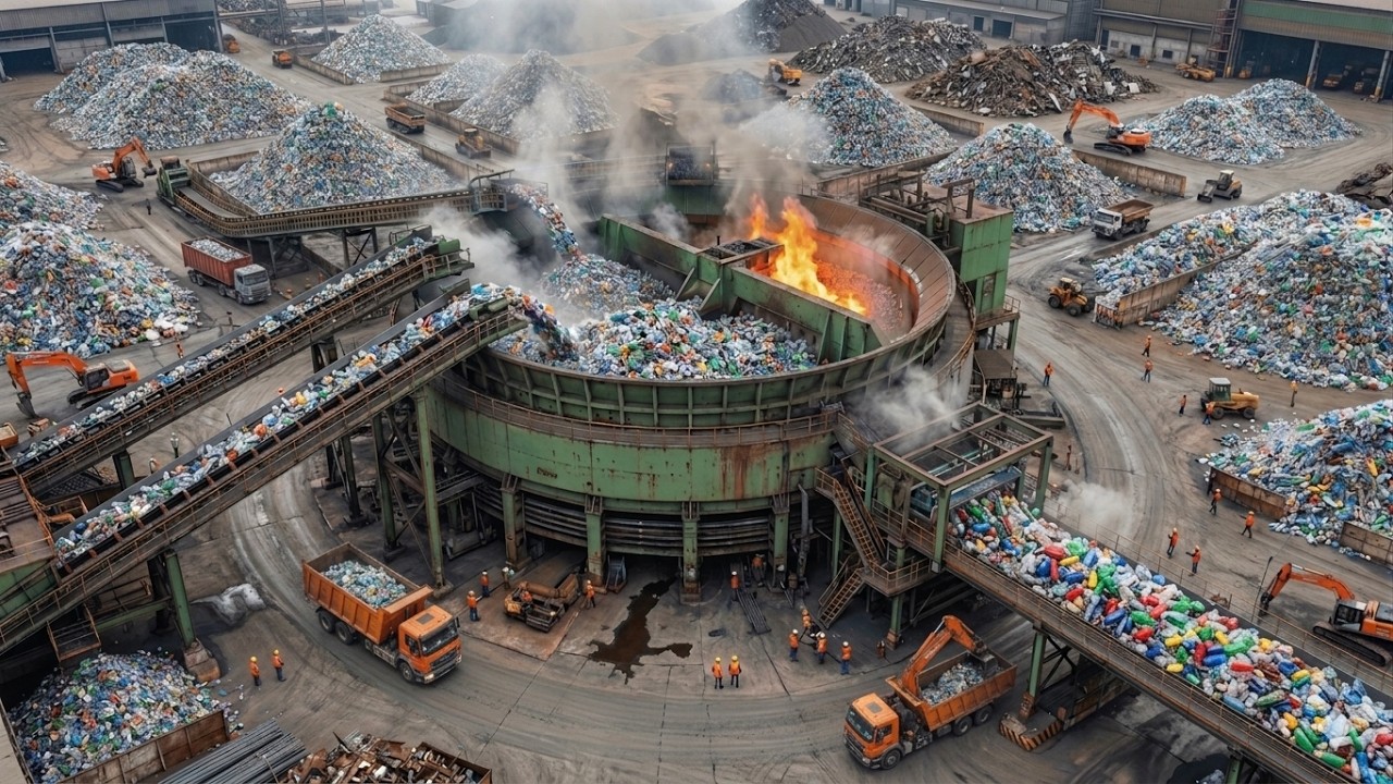 Comment c&rsquo;est fait : Le Recyclage du Plastique &ndash; L&rsquo;incroyable processus de recyclage industriel !