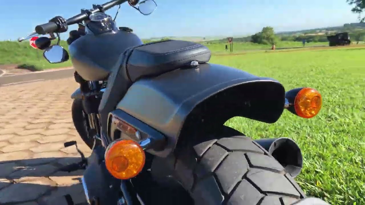 Harley Davidson Fat Bob 107 - Como você nunca viu - Oficina do Victor