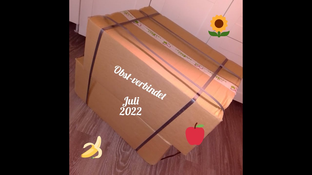 Obst-verbindet Retterbox Gemüse & Obst. Lebensmittelrettung. Juli 22