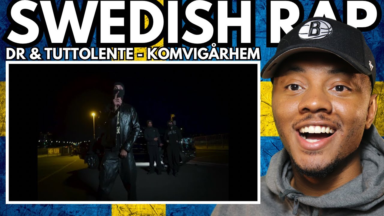 dr & tuttolente - komvigårhem | AMERICAN REACTS | Swedish Rap Review