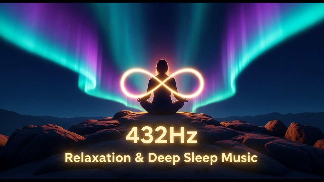444Hz Alpha Healing Meditation Music | Sleep Frequency for Relaxation, Balance & Stress Relief