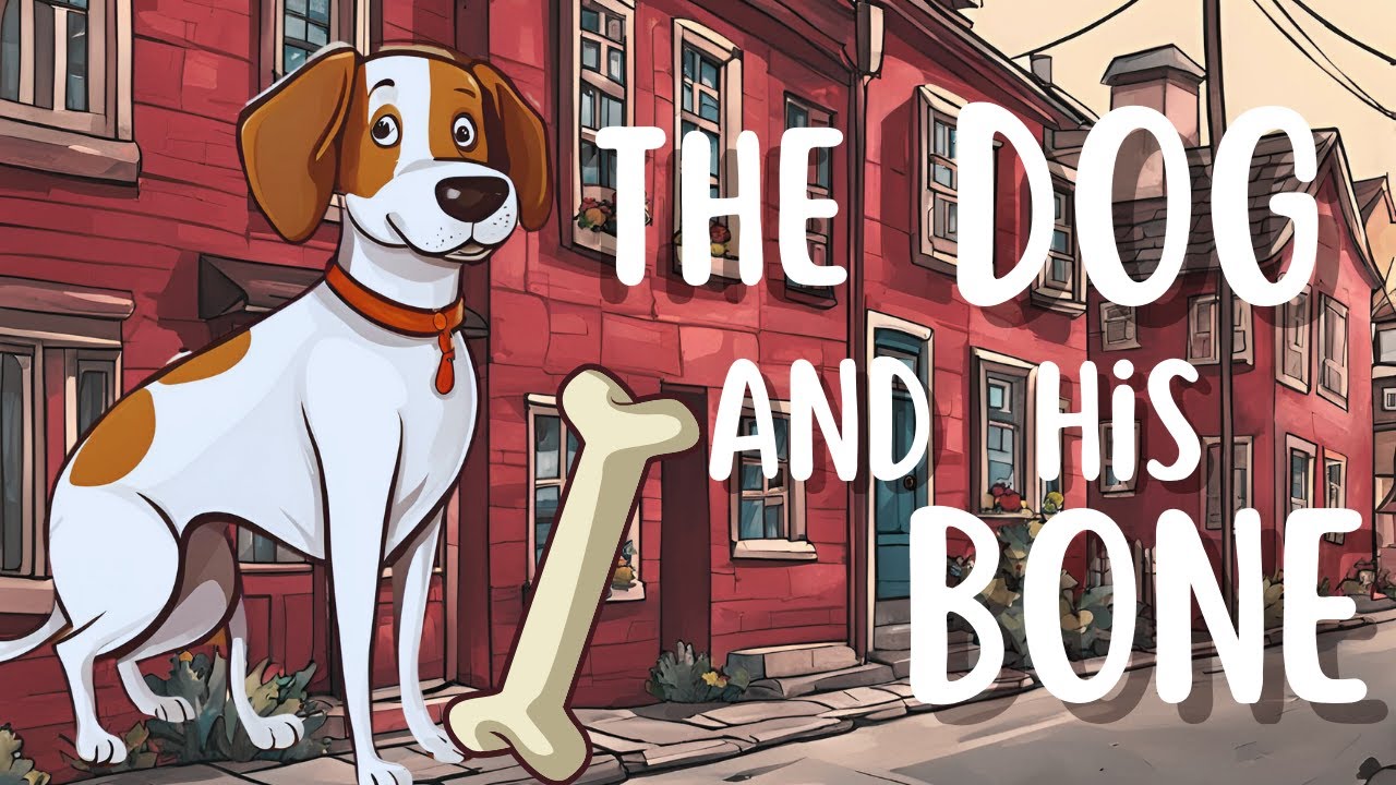 The Dog and his bone  | Story in English | Short Story | Moral Story | Story for Kids.