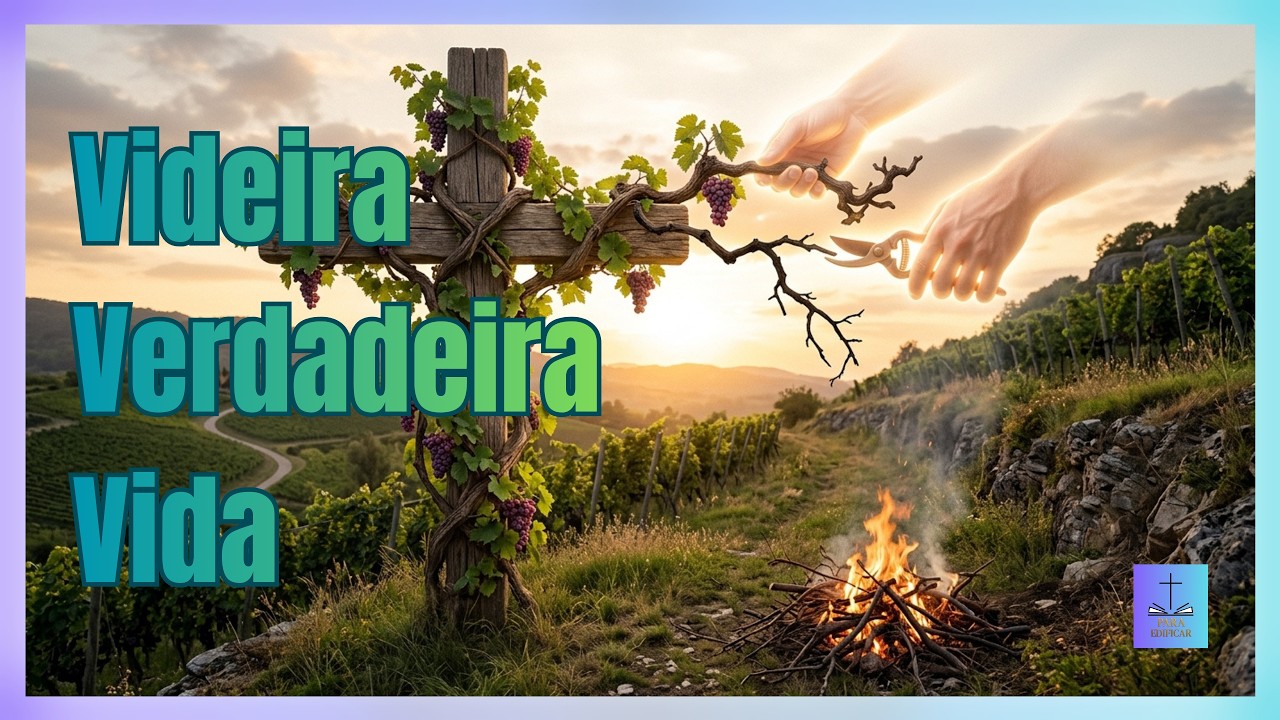 Videira Verdadeira Vida. Só em Jesus há vida!