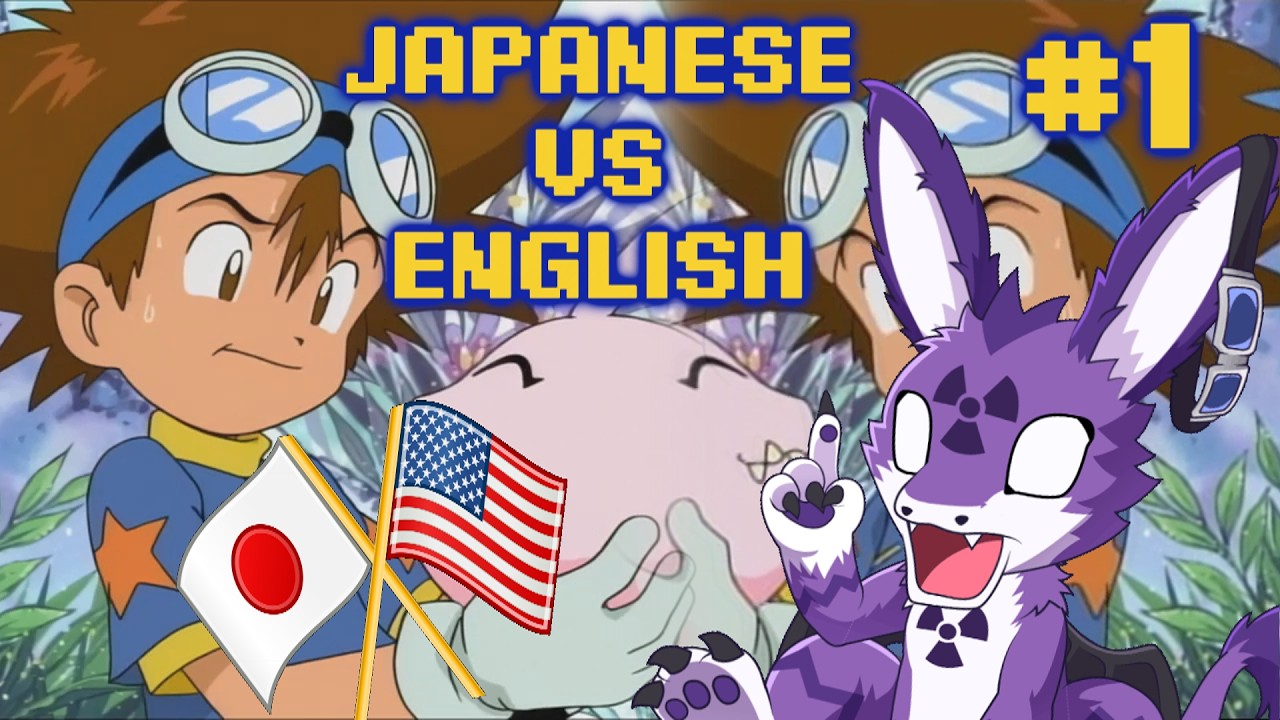 English vs Japanese! | Digimon Adventure in Translation episode 1