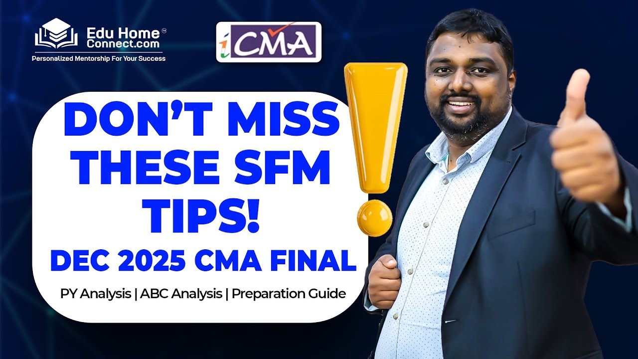 Не пропустите эти советы по подготовке к финалу CMA SFM в декабре 2025 года! | Анализ PY | ABC-ан...