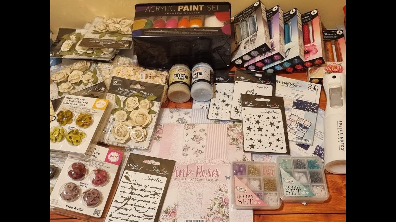 HAUL zakupowy - Action i Zielone koty - scrapbooking :)