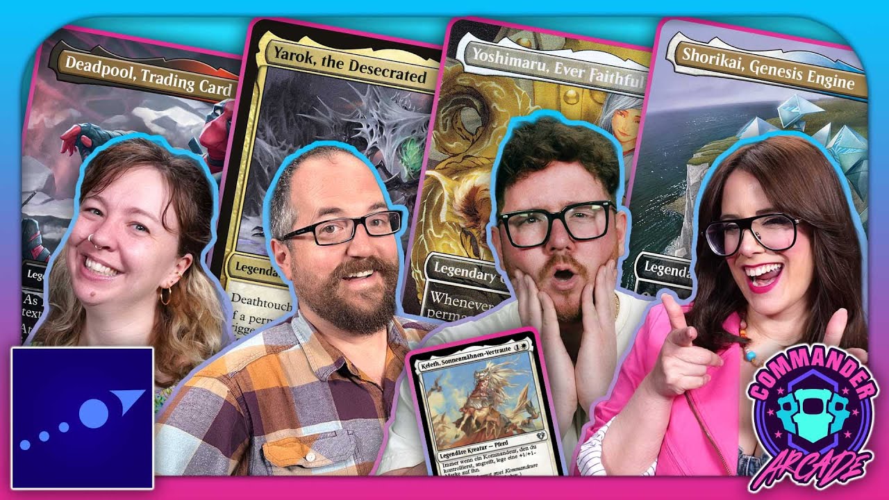Commander CHAOS w/ @LRRMTG feat. Wheeler & Nelson | Deadpool v. Yarok v. Yoshimaru v. Shorikai
