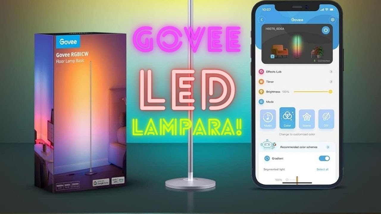 Ilumina Tu Gaming Room con la Govee Lámpara RGBIC: Control por Alexa y Google