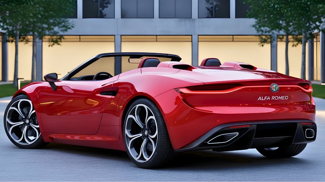 First Look 2026 Alfa Romeo Spider &ndash; The Ultimate Italian Roadster Redefined!