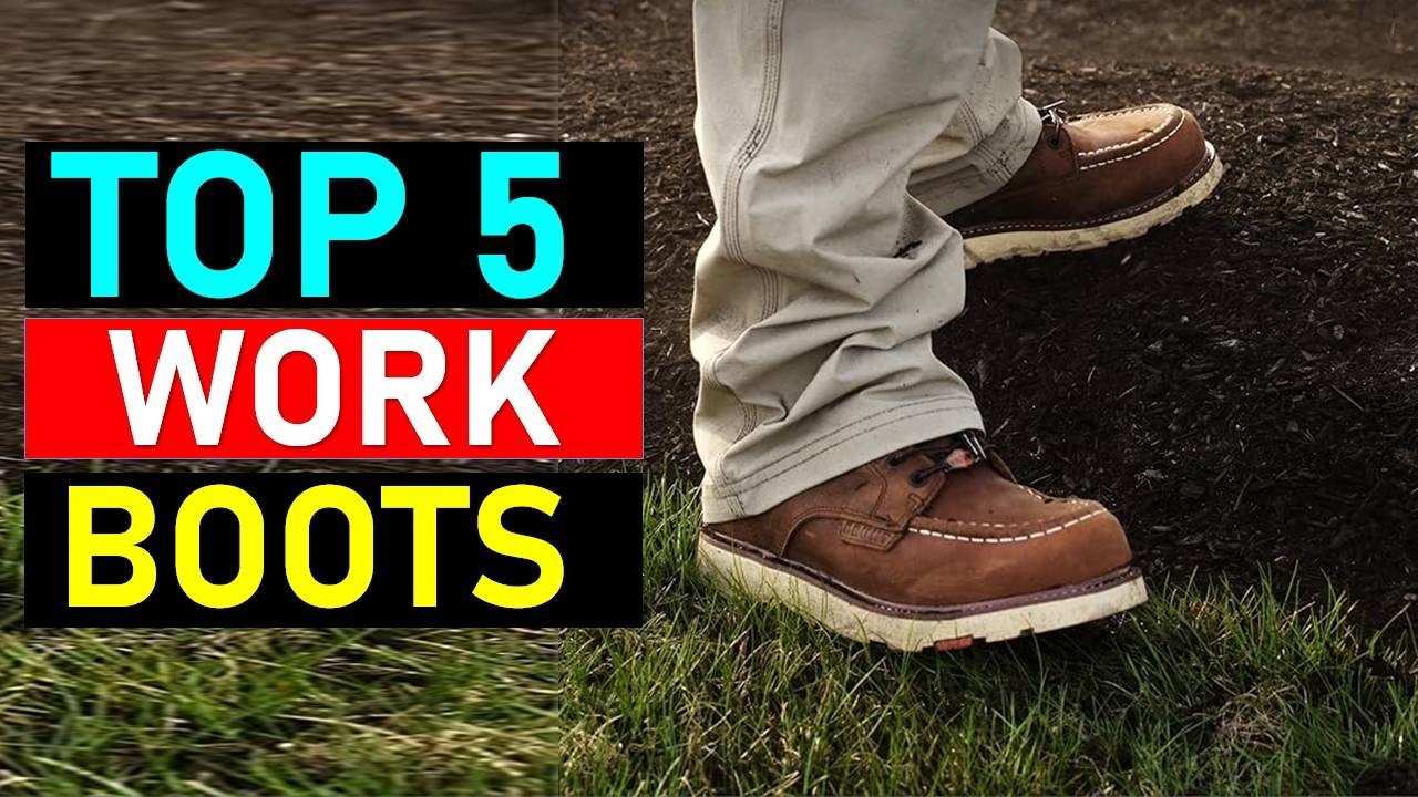 Top 5 BEST Work Boots For Men in 2026