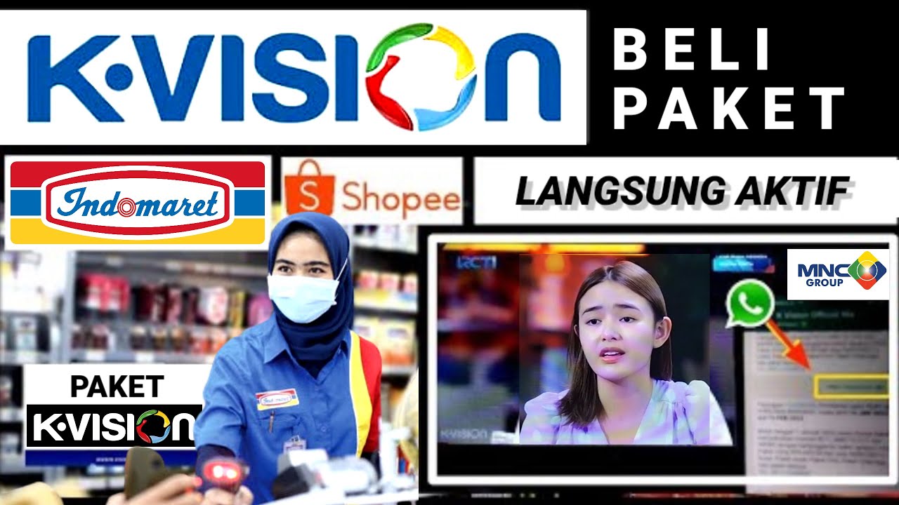 Cara Mudah Beli Paket K Vision || Aktivasi Paket K Vision Langsung Aktif Lewat WA Whatsapp