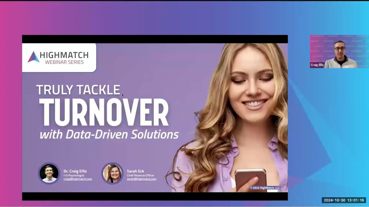 How to Truly Tackle Turnover with Data Driven Solutions