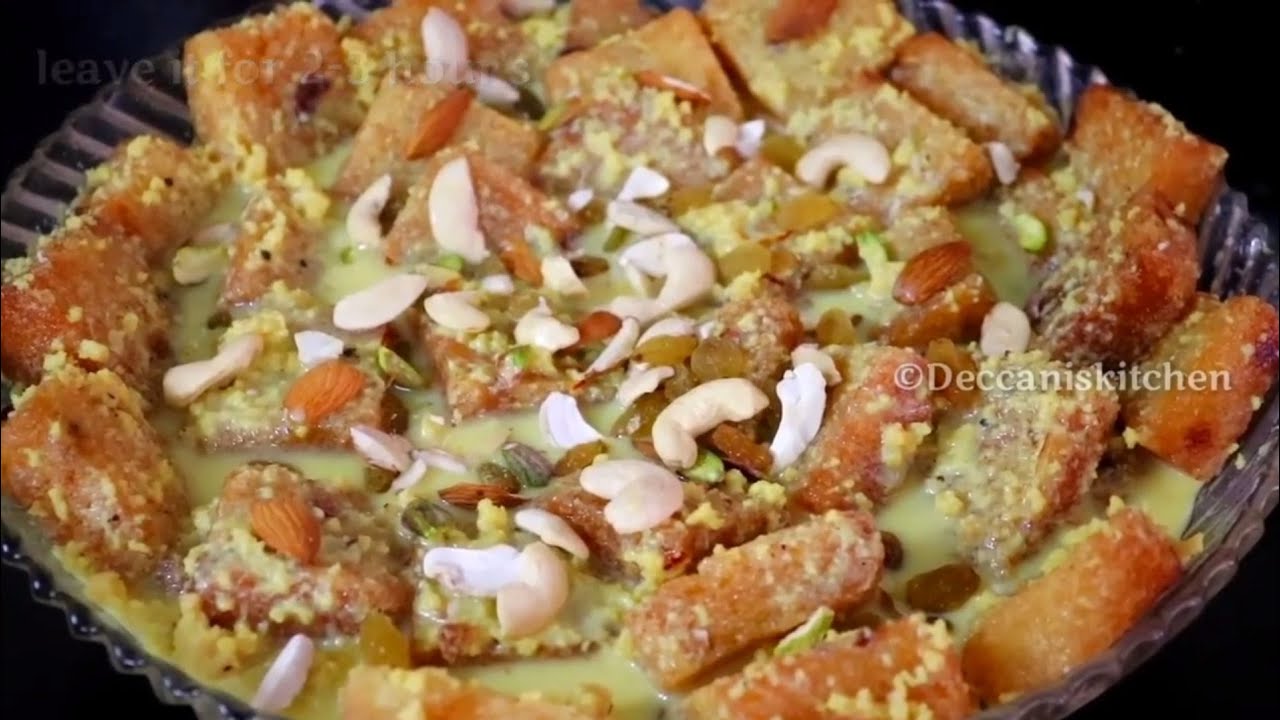 Shahi Tukda/Old & Authentic/Hyderabadi Shahi Tukda Recipe/Hyderabadi Dawat wala Double Ka Meetha