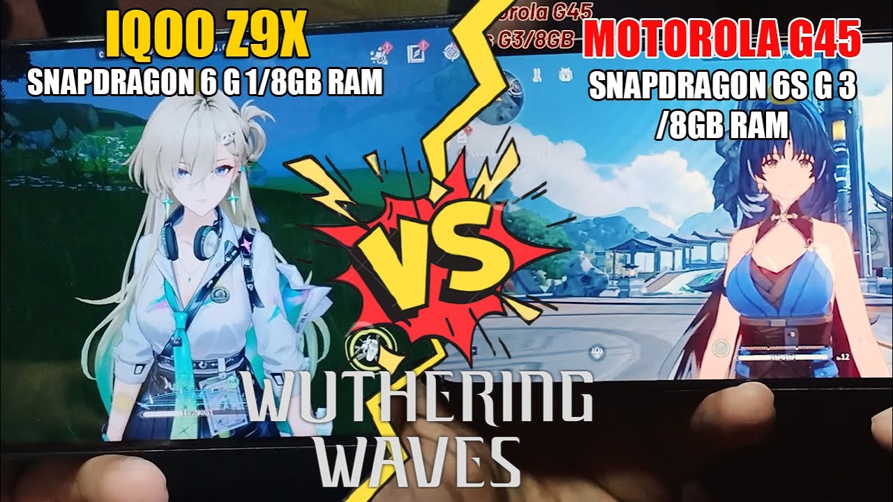Snapdragon 6 Gen 1 vs Snapdragon 6s Gen 3 Gaming Test – Wuthering Waves on Budget Phones