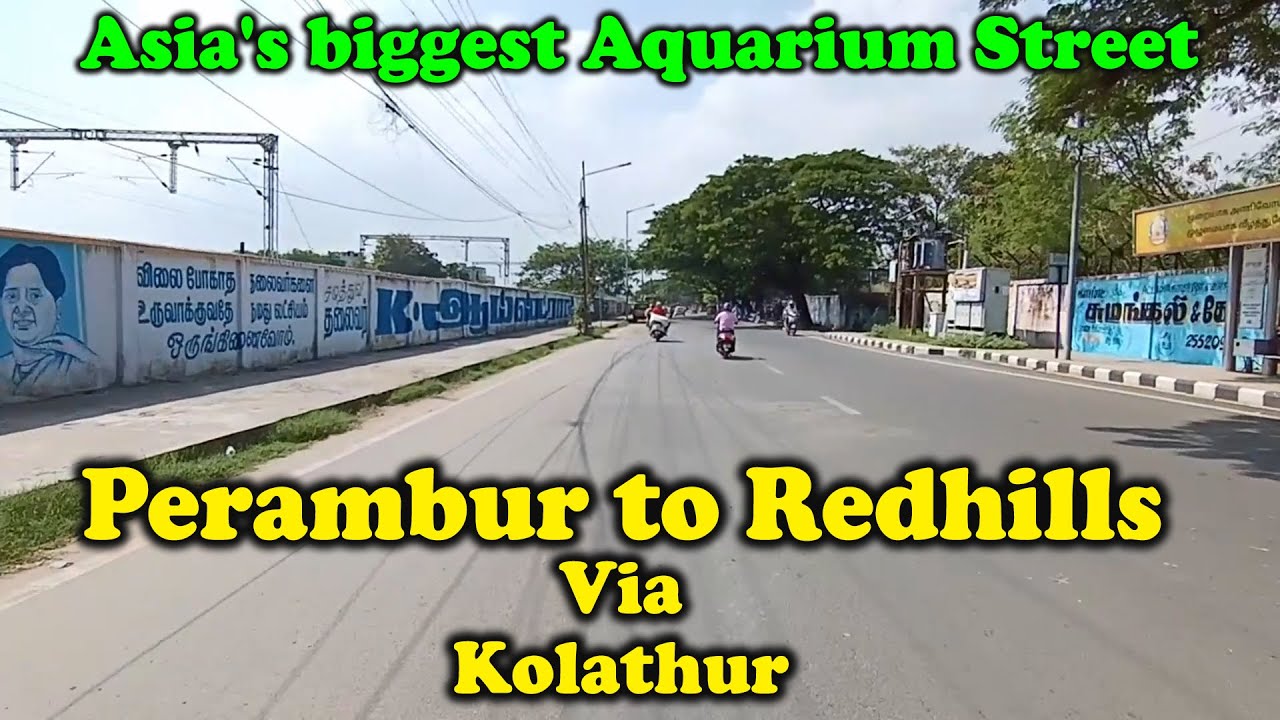 Perambur to Redhills | Chennai | Road Navigator Tamil