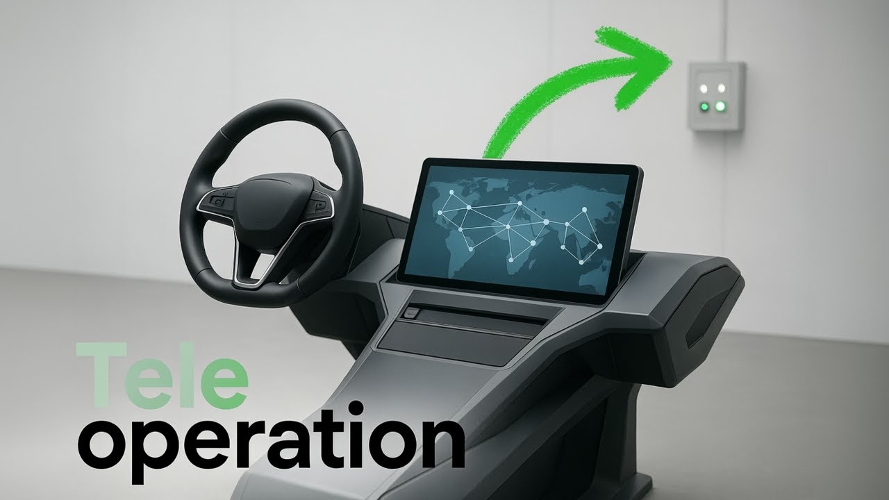 What is teleoperation in robotics?