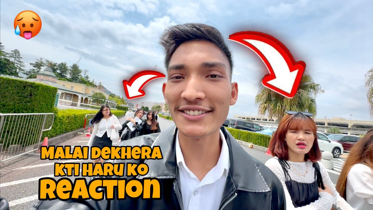 Malai Dekhera Kti Haru Ko Reaction Crazy🥵