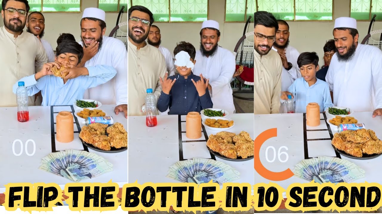 Flip The Bottle In 10 Second