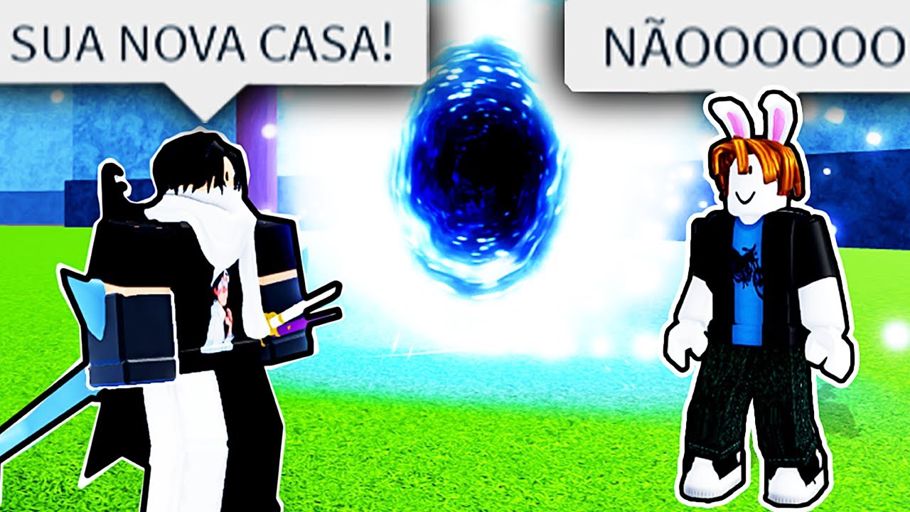 TROLLANDO INICIANTES COM A PORTAL NO BLOX FRUITS