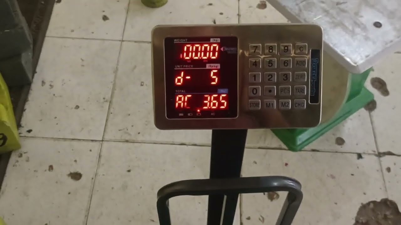 cara kalibrasi timbangan BENZ WERKZ KAP 100 KG