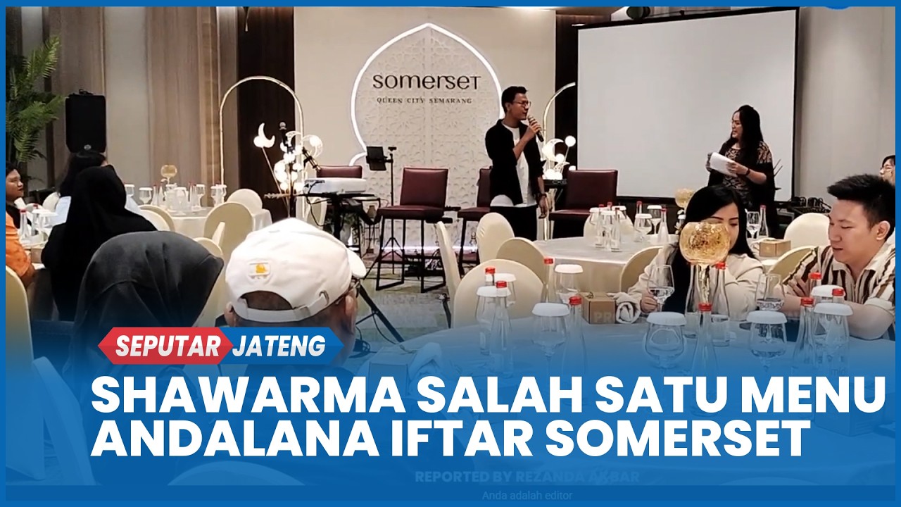 Iftar Ramadan Kolaborasi Masakan Timur Tengah dan Nusantara