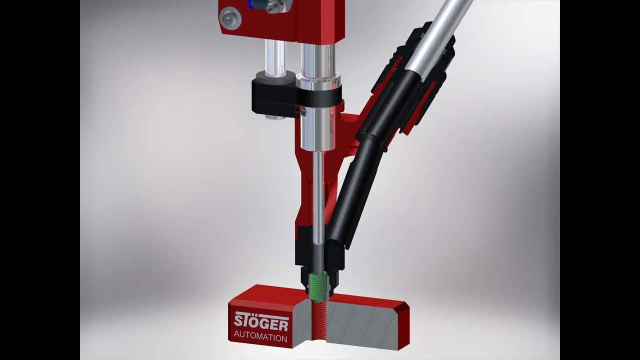 Functionality of wire thread feed using the STÖGER DGS