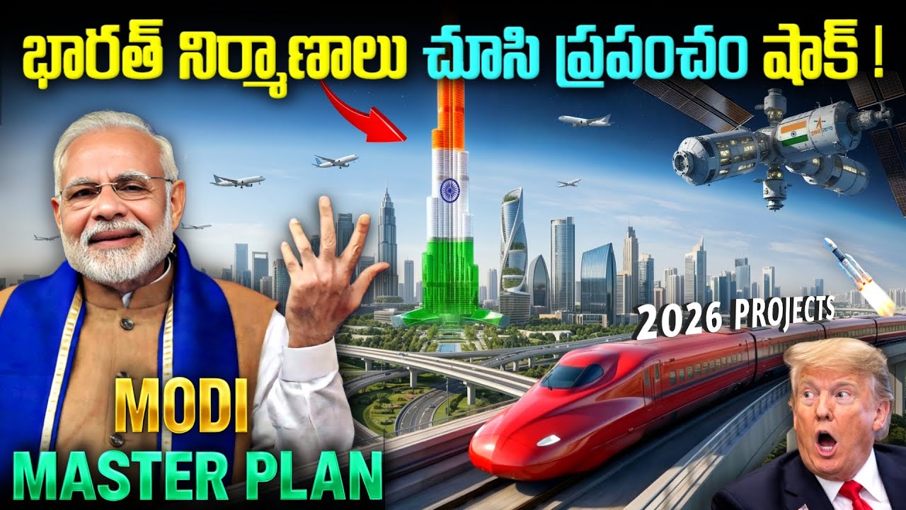 నోరెళ్ళబెట్టిన అగ్రదేశాలు 🤯 INDIA Shocks World with what they're Buliding in 2026 | Sastha World