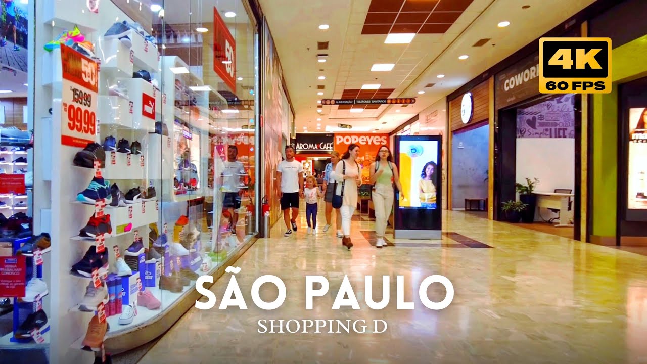 🇧🇷 Shopping D em São Paulo 4K