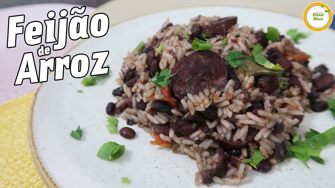 PRATO FÁCIL DE UMA PANELA SÓ | FEIJÃO DE ARROZ | ARROZ DE FEIJÃO | FAZENDO COMIDA PORTUGUESA #860