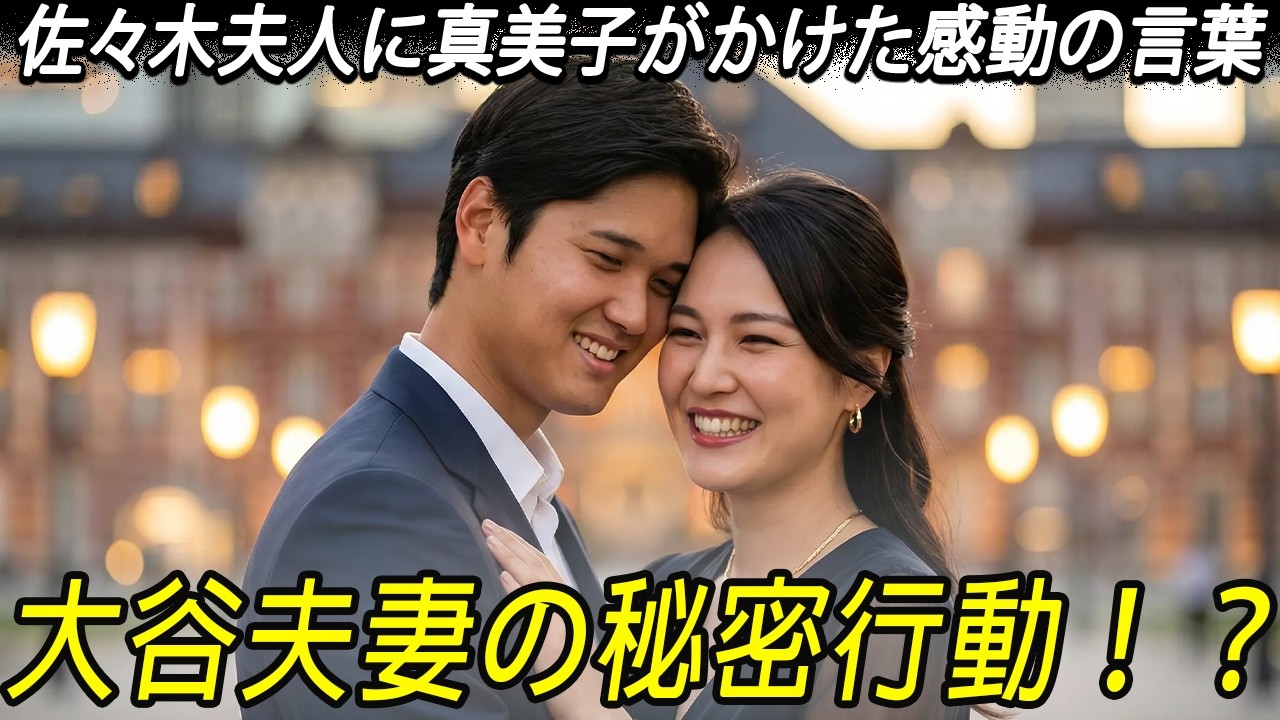 大谷翔平と真美子の神対応｜結婚式前に起きた感動の奇跡