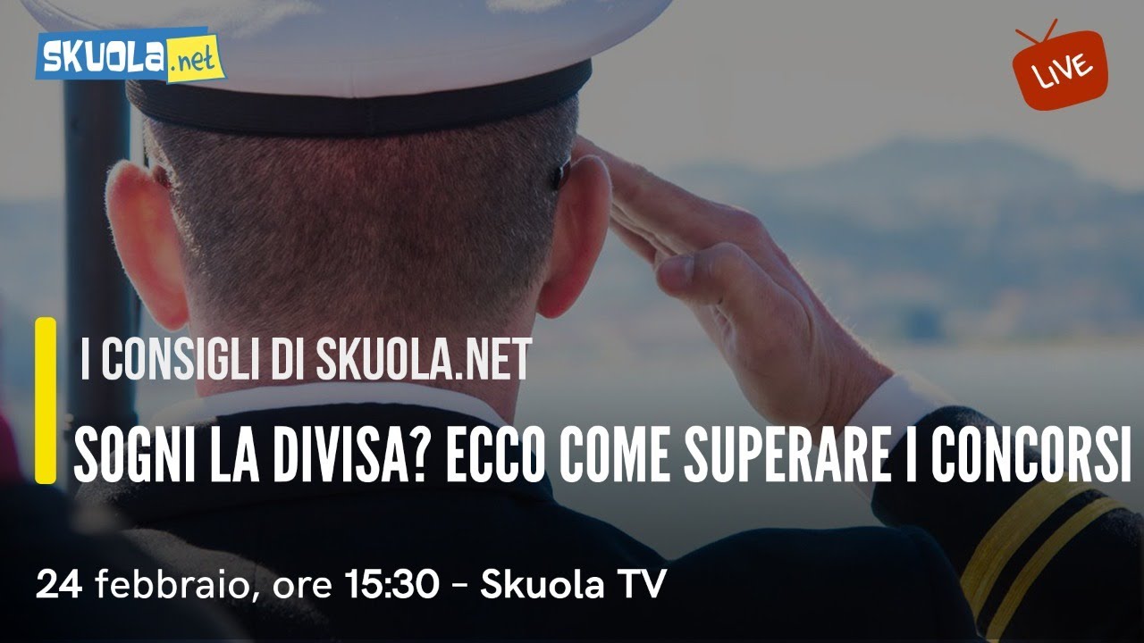 Concorsi Forze Armate e Polizia: come prepararsi e superarli