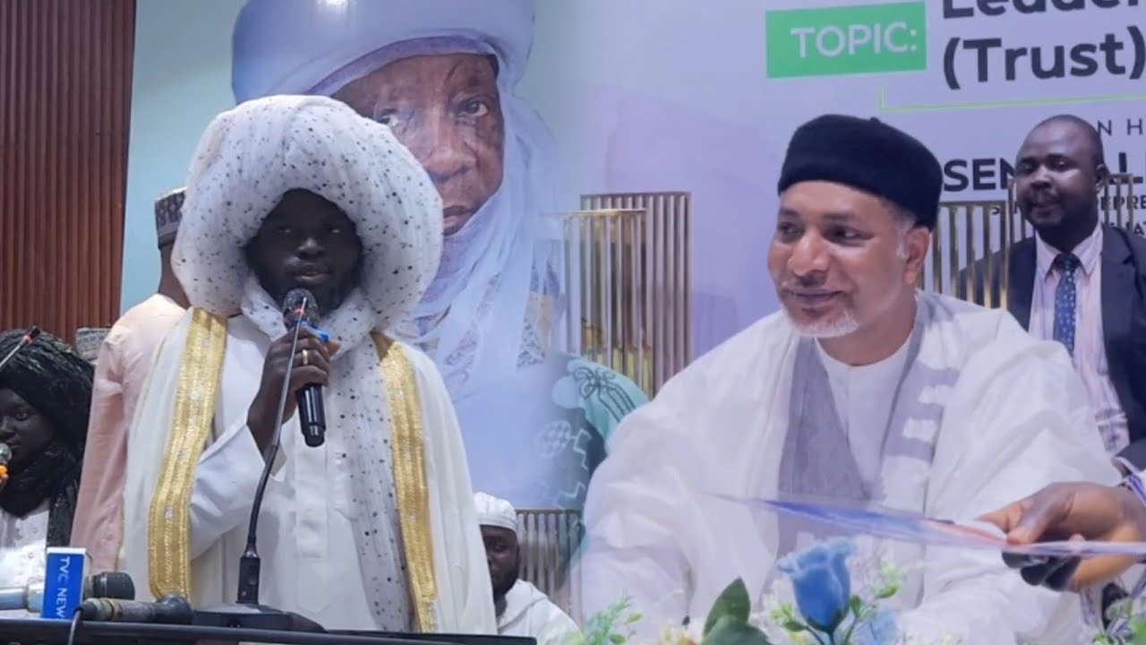 SEE WHAT ALFA LABEEB LAGBAJI TOLD SEN. SALIU MUSTAPHA AT THE ILORIN EMIRATES PUBLIC RAMADAN LECTURE 