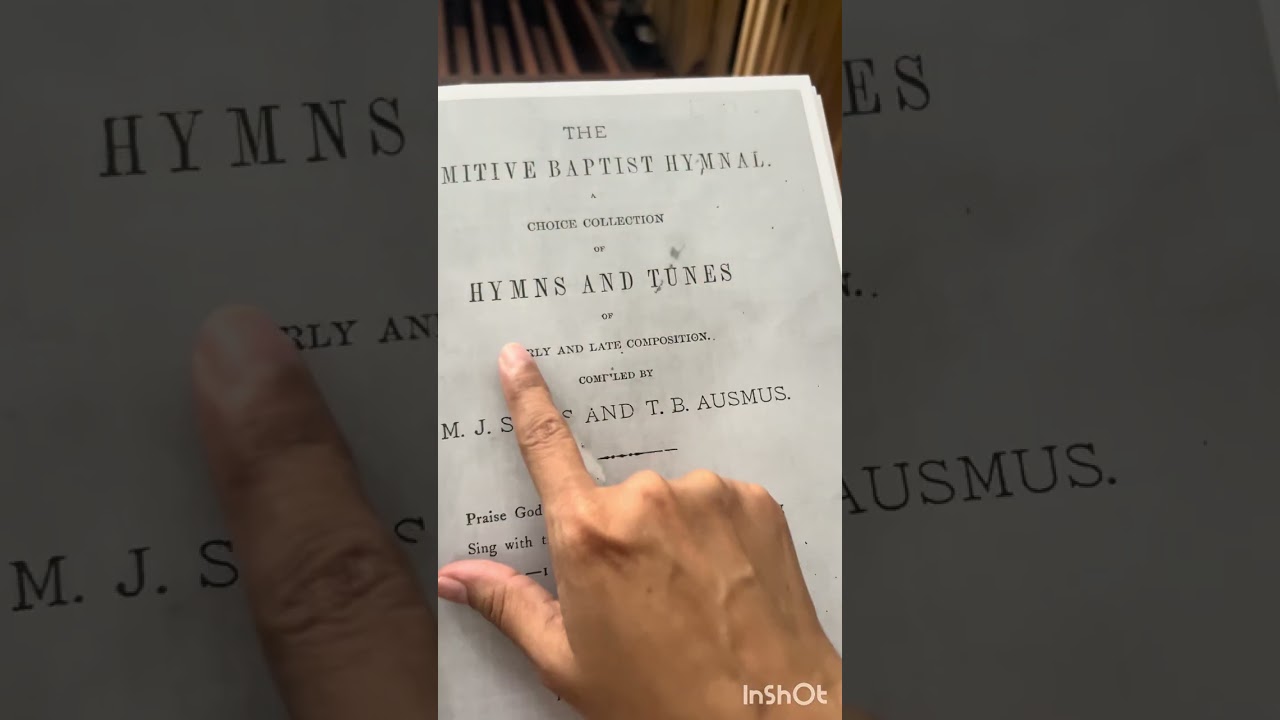 Primitive Baptist Hymnal 