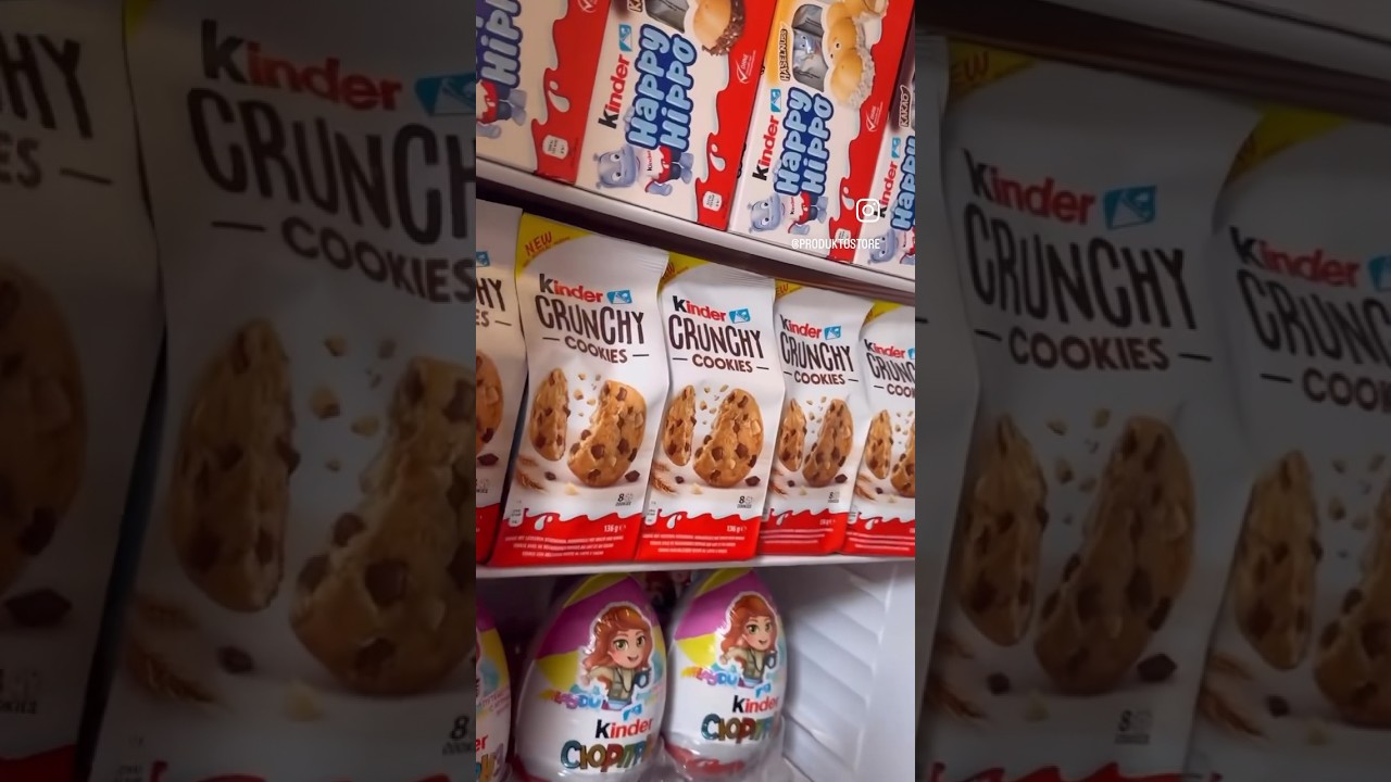 KINDER TIME 😍 #kindersuprise #kinderhippo #unboxing #christmas #newyearfood #kindercrunchy #sweets
