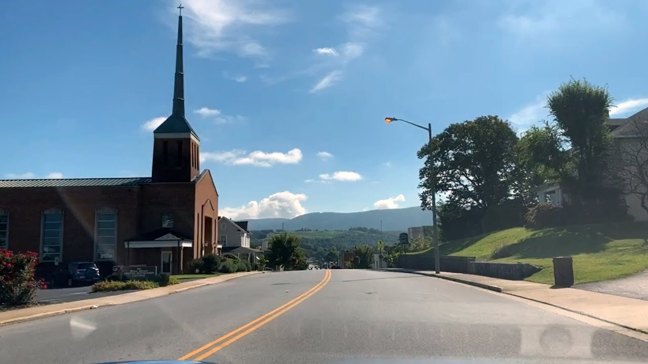 Driving from Staunton to Waynesboro VA on 250 East