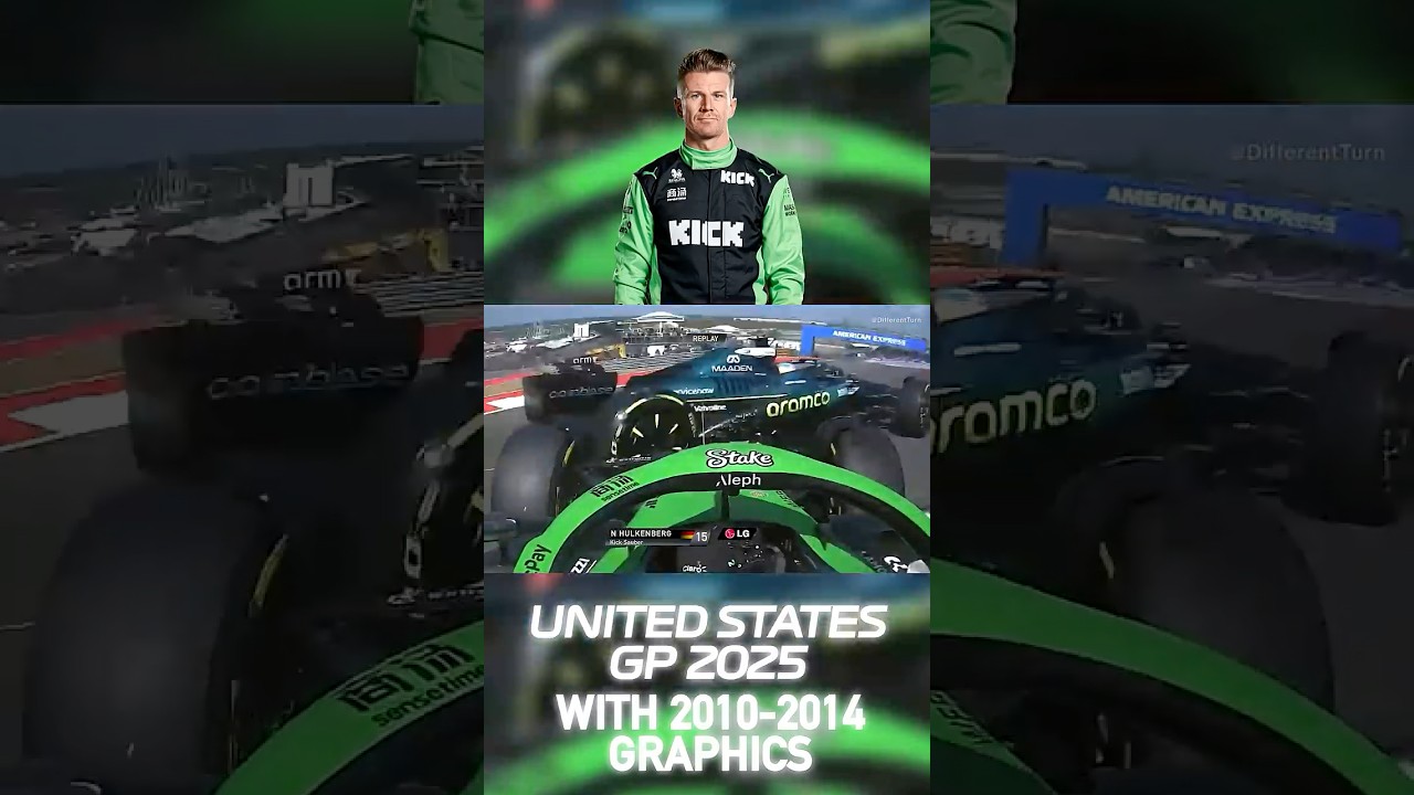 Nico Hulkenberg's 🏎️ 🚀 SPRINT START | 2025 United States Grand Prix with 2010-2014 Graphics #f1