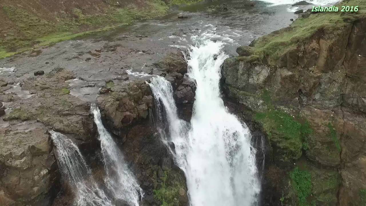 03 - Islandia - Hvalfjordur - wodospad Glymur