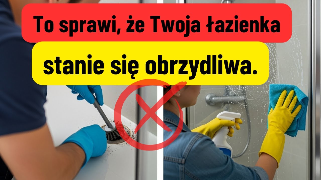 🚨7 rzeczy, które musisz czyścić codziennie w swojej łazience,aby Twój dom nie wyglądał na obrzydliwy