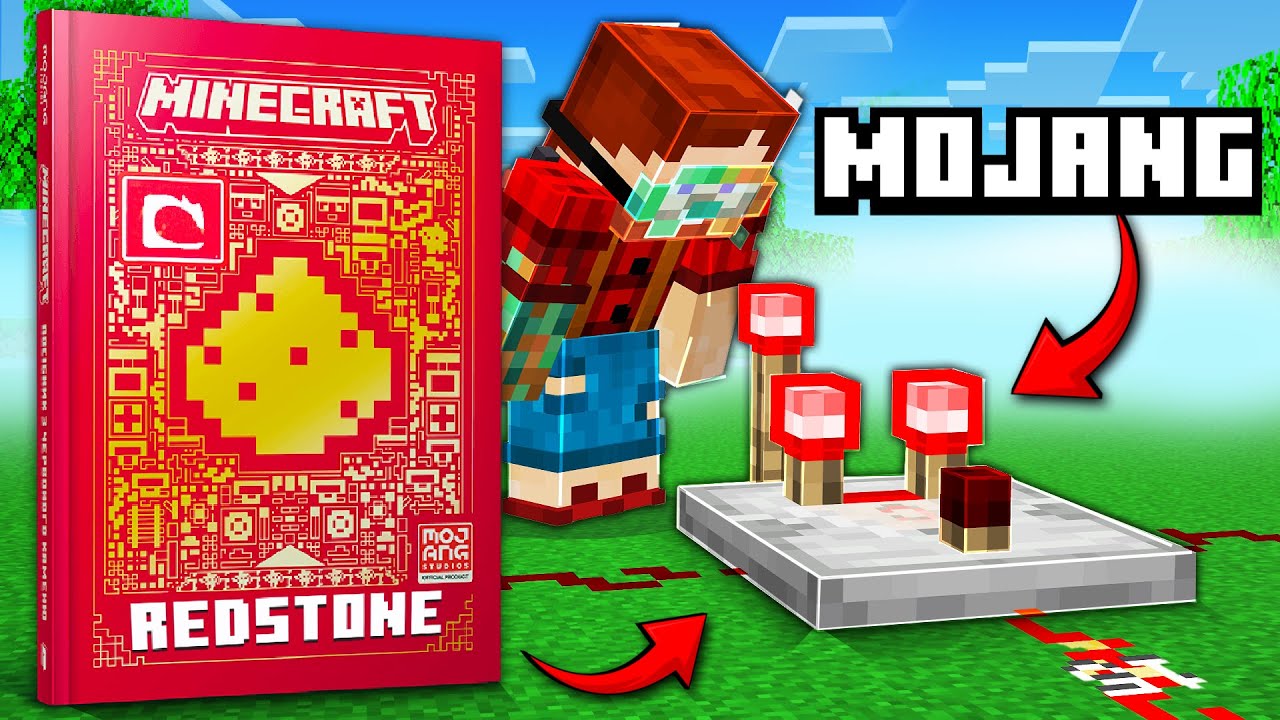 Czy potrafię zrozumieć Redstone dzięki NOWEJ książce Mojang?