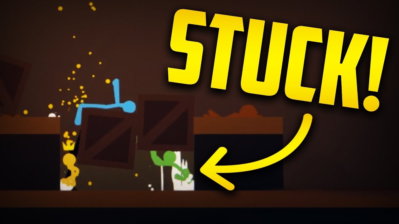 VERN'S STUCK! (Stick Fight w/ Vern, Kryoz, Bunni)