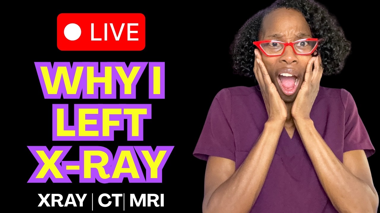 LIVE 🔴 Radiology school didn’t prepare us for this | CT, MRI, X-ray