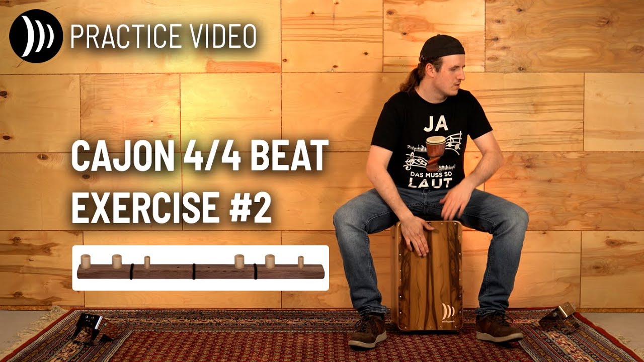 Cajon Rhythm Exercise #2 – Learning with the Rhythm Pin Board