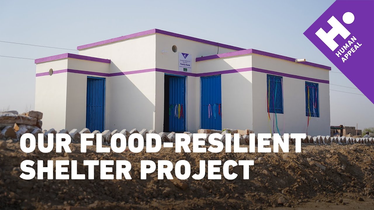 Our flood-resilient shelter project in Sindh