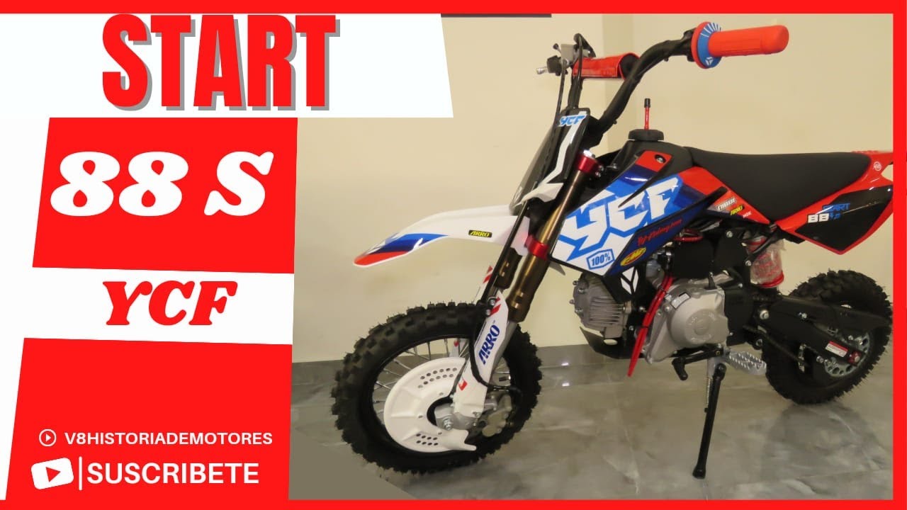 YCF START 88S ENDURO CROSS/Ficha técnica/Precio/Descripción general #ycf #motoenduro #motocross