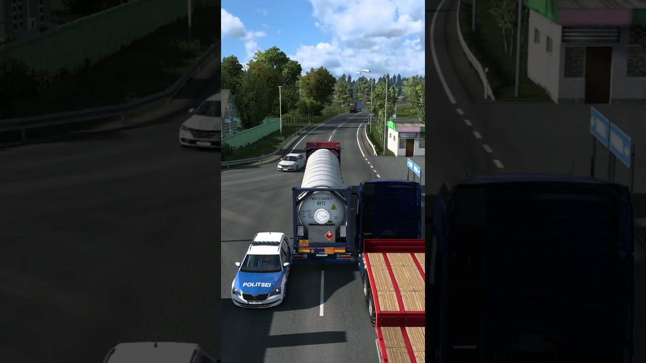 ETS2 Traffic Jam Real Life Moments 