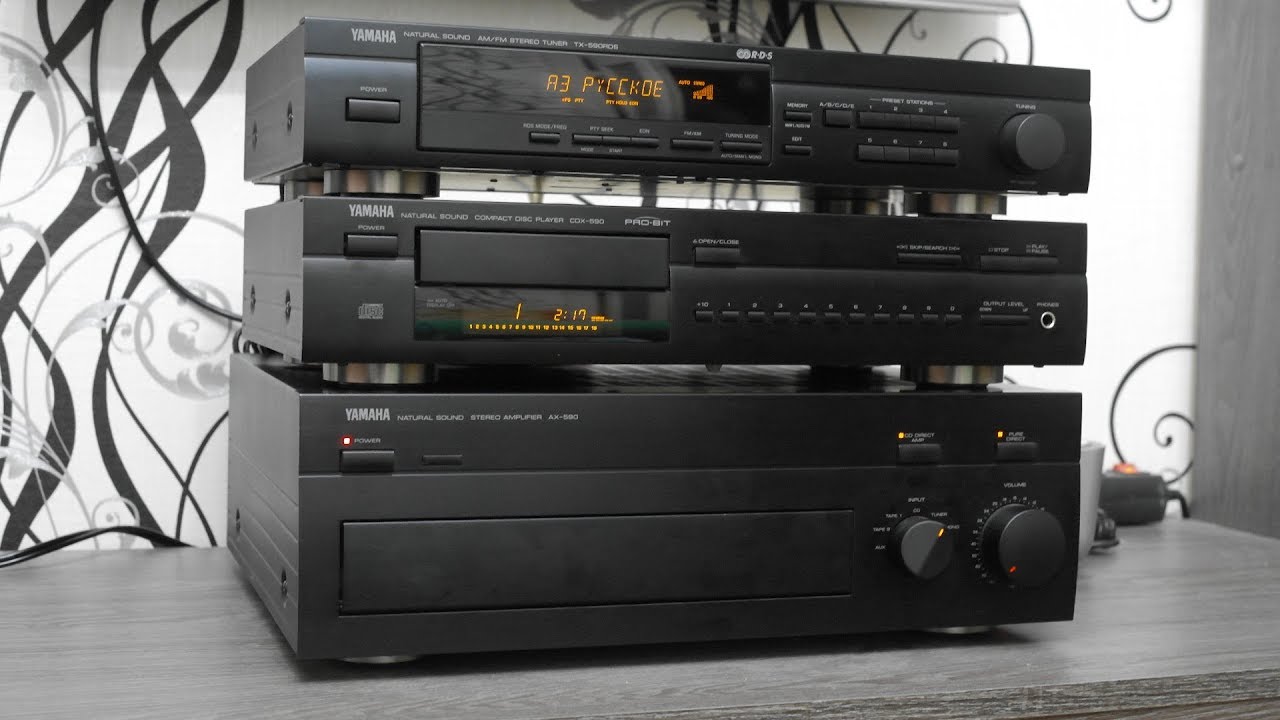 Yamaha AX 590 обзор усилителя