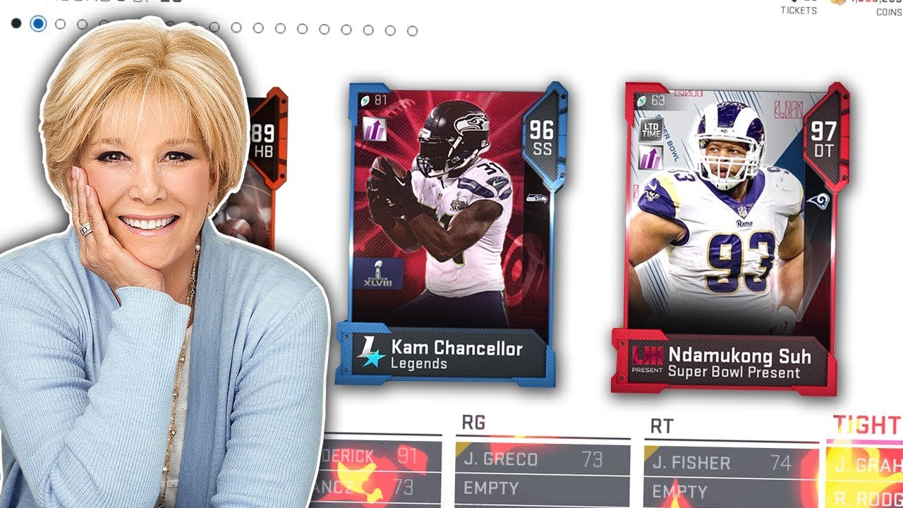 My MOMMA Drafts My Team! Madden 19 MUT Draft