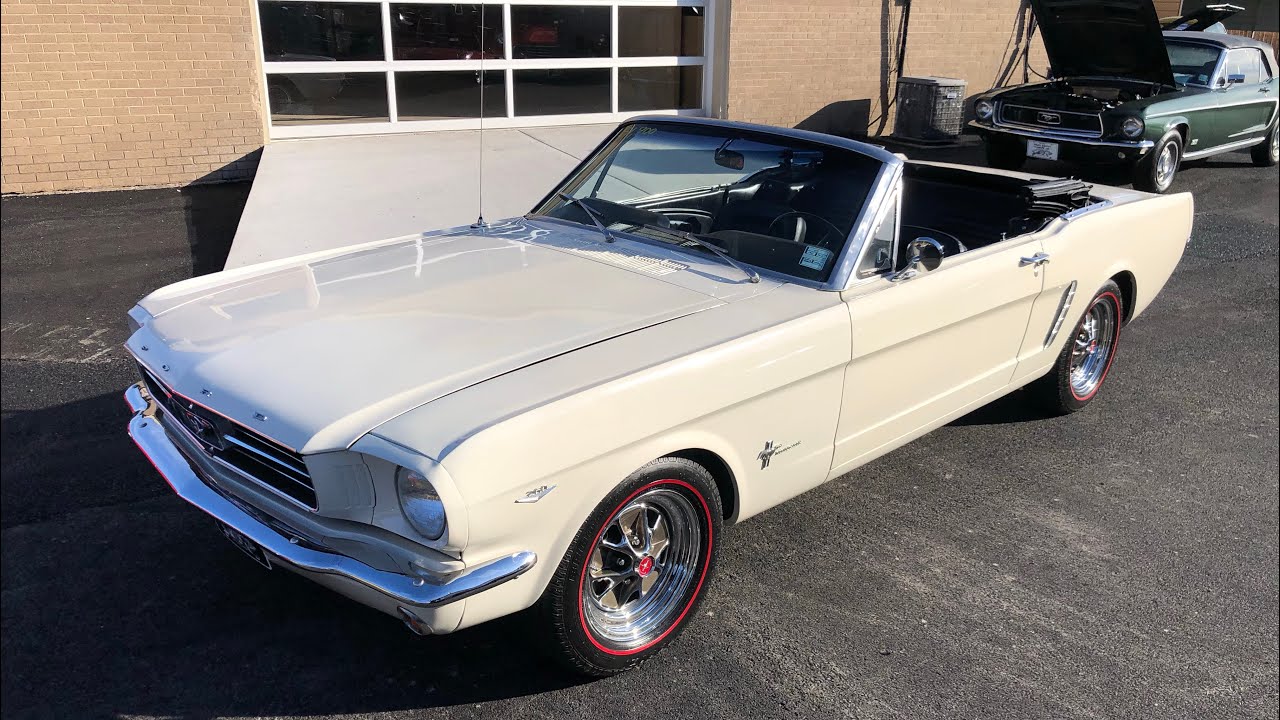 1965 Ford Mustang Convertible SOLD $31,900 Maple Motors #919
